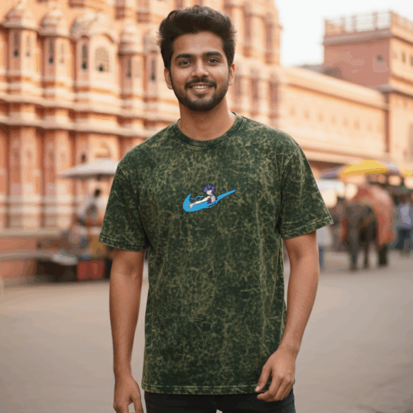 Kiki's Delivery Service Swoosh Parody Vintage Wash T-Shirt