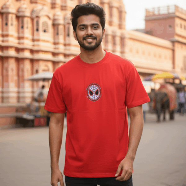 The Amazing Spider-Man Embroidered Tee | Casual Superhero Apparel