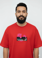 Fiery Gaze Dragon Eye T-Shirt: Unique Graphic White Tee