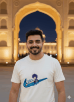 Giyu Tomioka Water Breathing Swoosh-Style Embroidered T-shirt | Demon Slayer Anime Tee