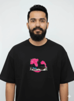 Fiery Gaze Dragon Eye T-Shirt: Unique Graphic White Tee